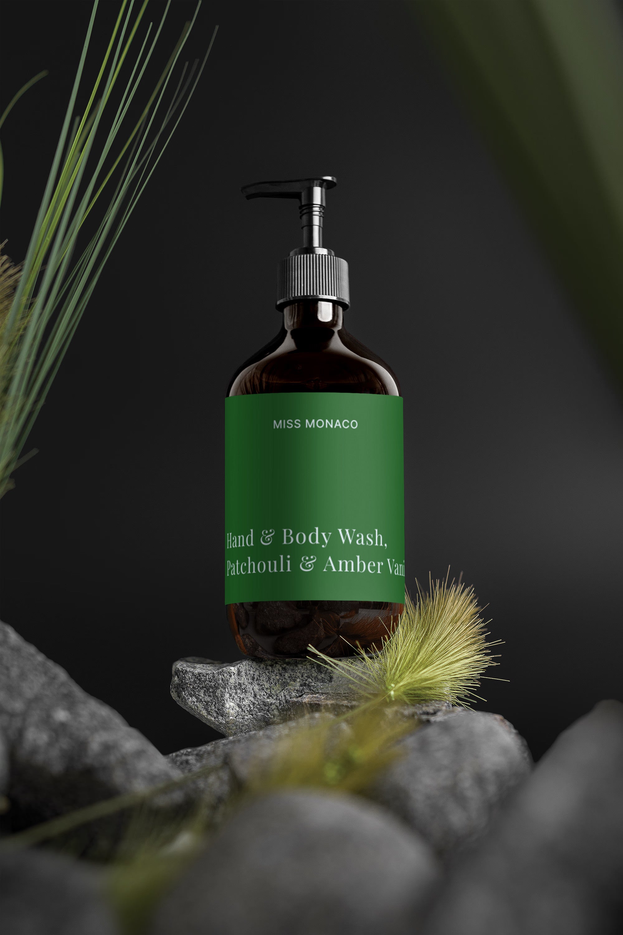 Hand & Body Wash, Patchouli & Amber Vanilla
