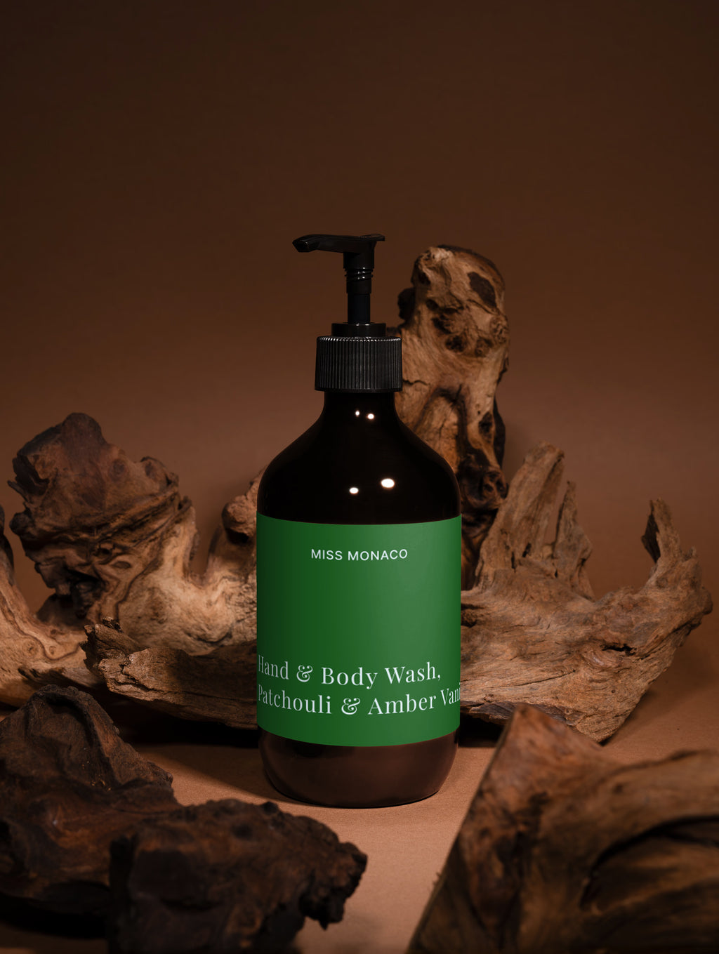 Hand & Body Wash, Patchouli & Amber Vanilla