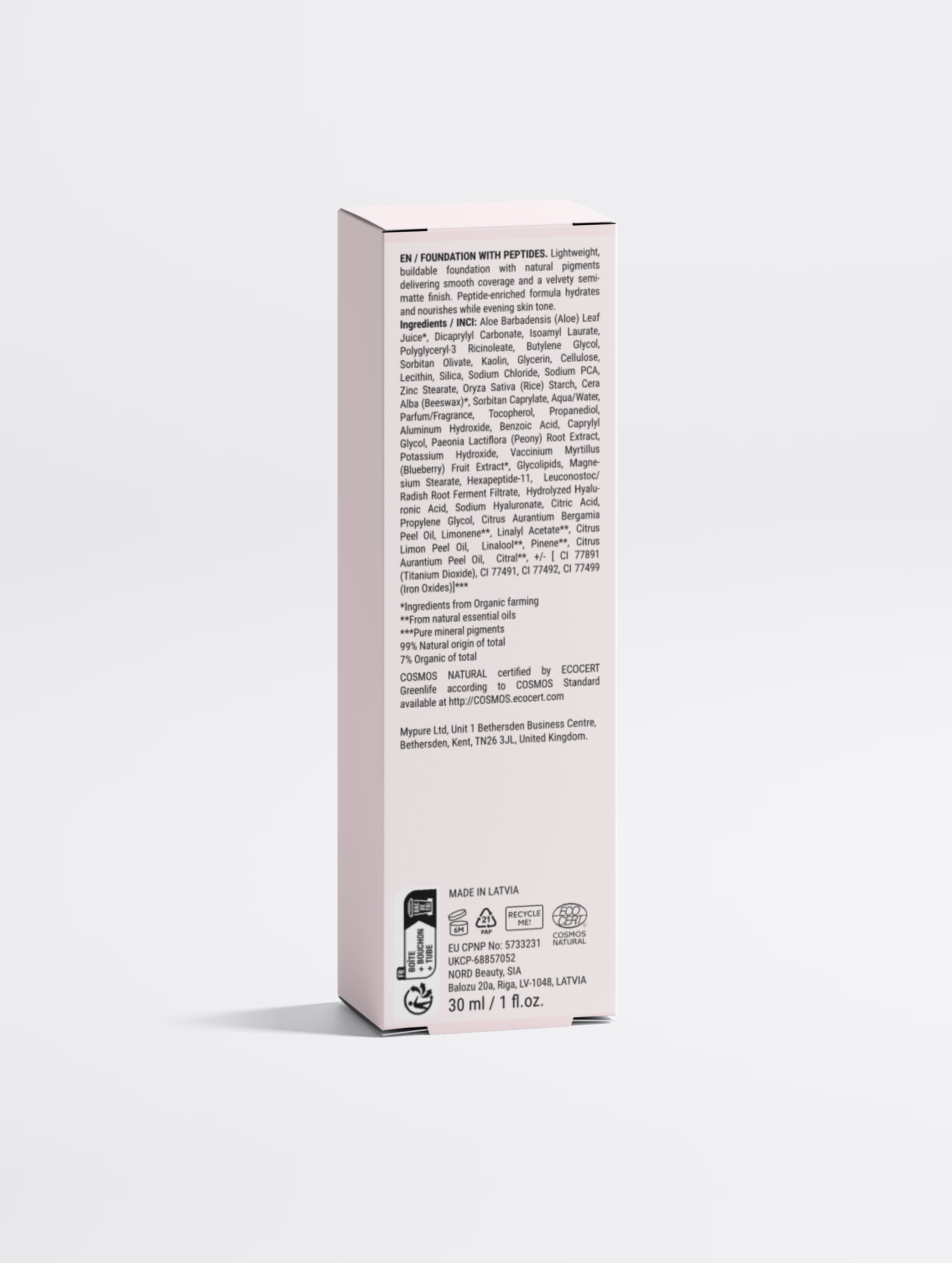 Foundation with Peptides, 40 Deep Neutral