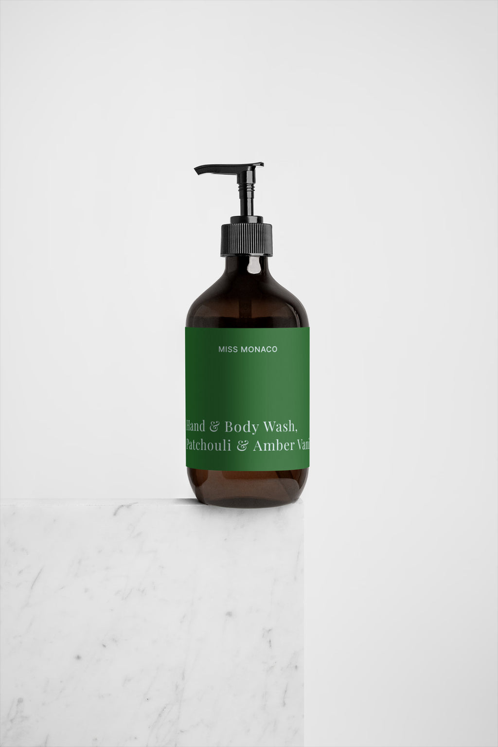 Hand & Body Wash, Patchouli & Amber Vanilla